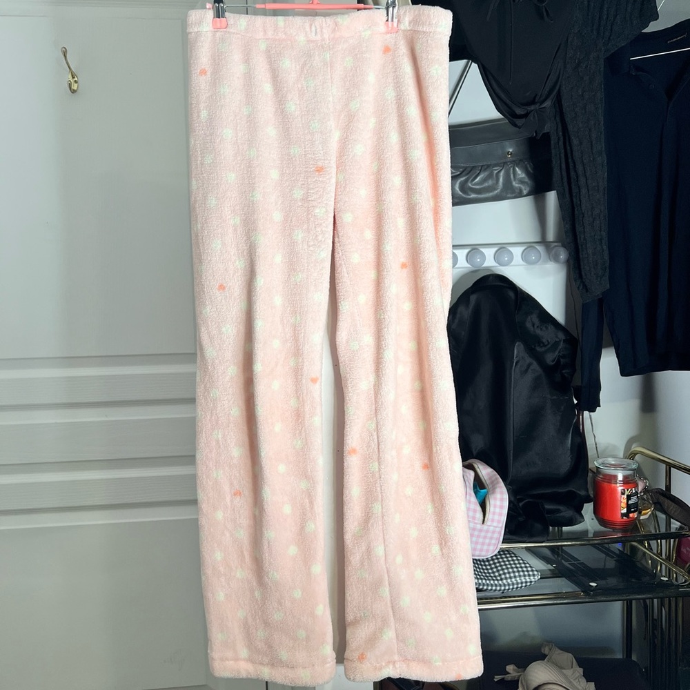 Pink Polka Dot Lounge Pants